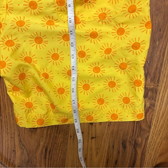 Yellow Sun Patterned Men’s Hanna Anderson Lined Swim Trunks XL‎ - Picture 9 of 10